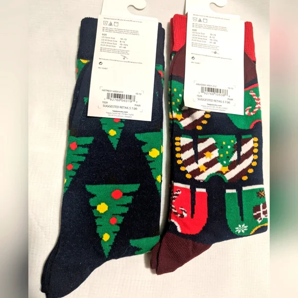 HS by Happy Socks Men's Crew Socks - Picture 4 of 5